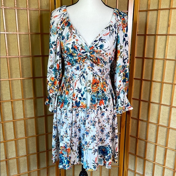 Angie Dresses & Skirts - Angie Dress Floral Knot Dress